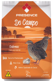 Ração para Codornas Presence 5kg-4593