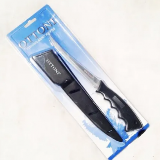 Faca Pesca Fileteira Ottoni F-202, Flutuante - Aço Inox-5763