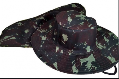 Chapéu Camuflado Pescador Pesca Sol Proteção-1156