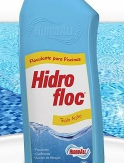 Clarificante Hidrofloc - Hidroall - 1 Litro   cod  315