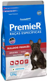 Ração Premier Raças Específicas Bulldog Francês para Cães Adultos 7,5kg-6076