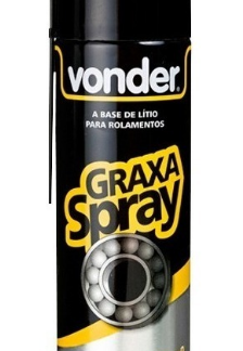 Graxa Spray A Base De Litio 300ml 200g Vonder Para Rolamento-118