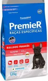 Ração Premier Raças Específicas Bulldog Francês para Cães Filhotes 2,5kg-6066