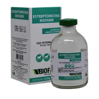 Estreptomicina Biofarm/farmavet 6,25 Gr