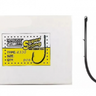 Anzol 4330 Super Strong Marine Sports Nº 02 ao Nº8