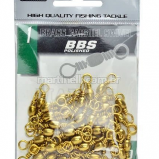 Girador Cartela Marine Sports BBS Gold nº 1 e nº 1/0 dourado