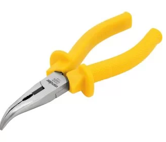 Alicate bico meia cana curvo 6”, 1.000 V VONDER-132