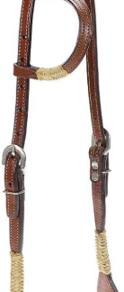 Cabeçada  Modelo Tradicional Para Cavalo 100% Couro