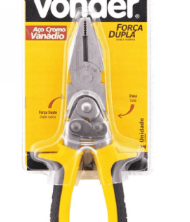 Alicate universal 8" força dupla, CRV, VONDER-126