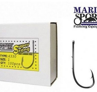 ANZOL MARINE SPORTS 4330 SUPER STRONG Nº 1/0-10-12-14-16-18