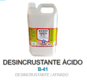 DESINCRUSTANTE ACIDO ESTRELA B-41/2 -5LT- 6104-4134