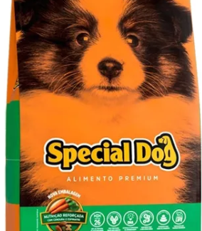 Ração Special Dog Premium Vegetais Júnior Cães Filhote-  15kg- 3554
