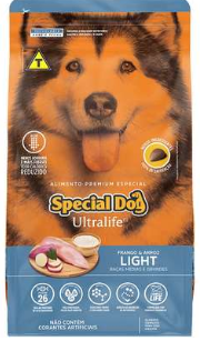 Ração Special Dog Light adultos  15kg-5555