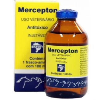Mercepton 100 Ml -  Anti-toxico Injetavel - Bravet -3947