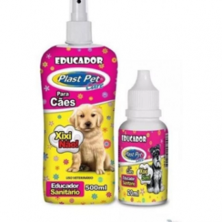 Educador Para Cães Xixi Não + Educador Xixi Sim - Plast Pet 5821