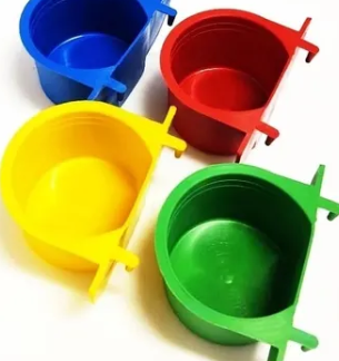 Comedouro Para Aves Com Aba