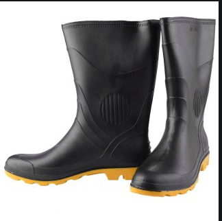 Bota PVC Pega Fort Preta/Amarela números 35 ao 44 SF