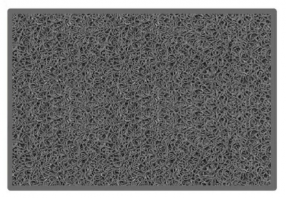 CAPACHO VINIL CINZA - 60X40 - BR LIGHT 6463