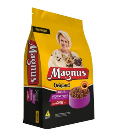 Ração Magnus Premium Original Cães Adulto Porte Pequeno 15kg - 6800