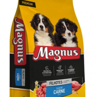 Ração Magnus Premium Cães Filhotes Sabor Carne 10,1kg - 6797