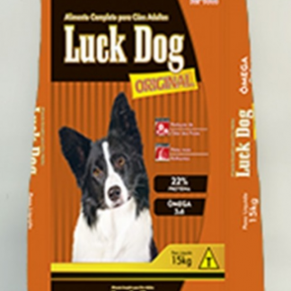 Ração Luck Dog Original 22% para Cães 15KG- 5056